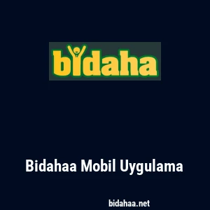 Bidahaa Mobil Uygulama